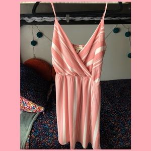 ADORABLE PINK SUMMER DRESS